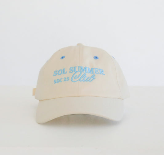 SOL Club Hat | Cream
